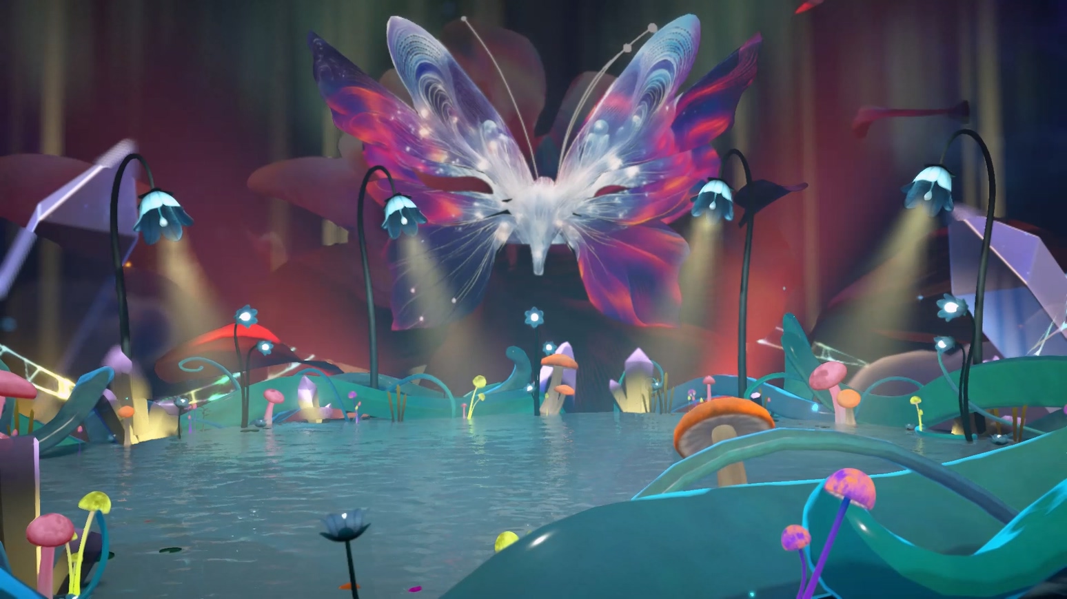 第三屆金V獎打造「夢境花語」3D舞台